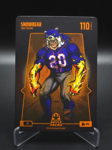 Snowbear `Pete Alonso` Bo Jackson Battle Arena Update Base Fire #32