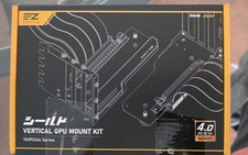 EZDIY-FAB Vertical GPU Mount Kit PCIe 4.0 - WHITE COLOR