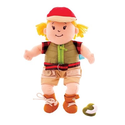Manhattan Toy Baby Stella Learn to Dress Baby Doll for Ages 1 Year and Up, 15''