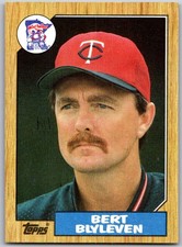⚾ 1987 Topps #25 Bert Blyleven Minnesota Twins