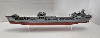 Revell H-342 USS Mission Capistrano Oil Tanker 1:400 Built, Painted BuenaVentura