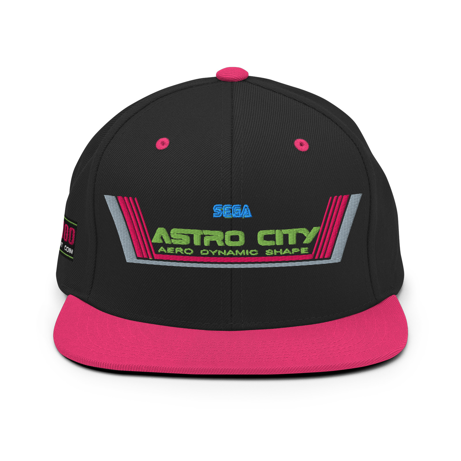 Sega Astro City Arcade Retro Gaming Embroidered Snapback Hat