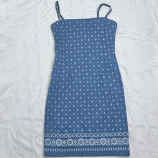 Vintage RRL Ralph Lauren Mini Dress Navy 2