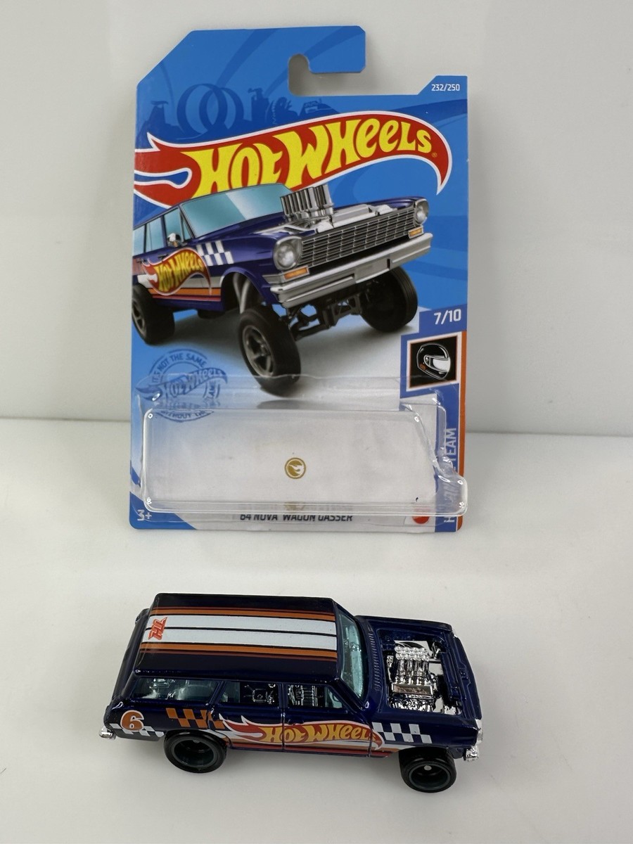 Rare Hot Wheels HW Race Team '64 Nova Wagon Gasser Super Treasure