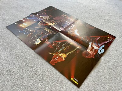 Thin Lizzy 1976 Live Phil Lynott Swedish Poster Music Magazine
