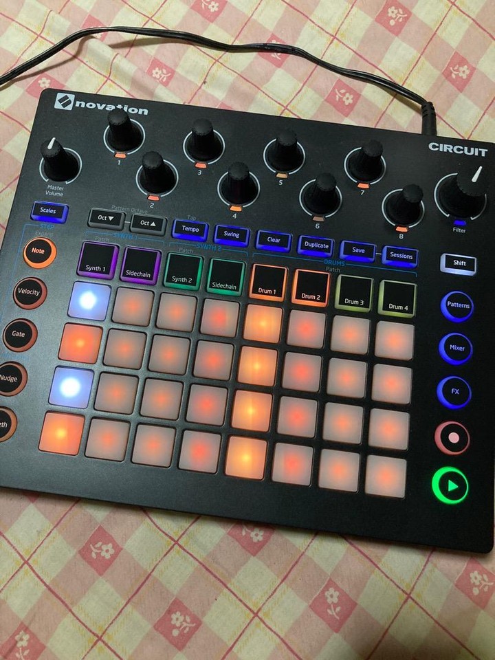 Sequencer Box Novation Circuit Groove Box Sequencer Drum Machine MIDI Input Output | eBay
