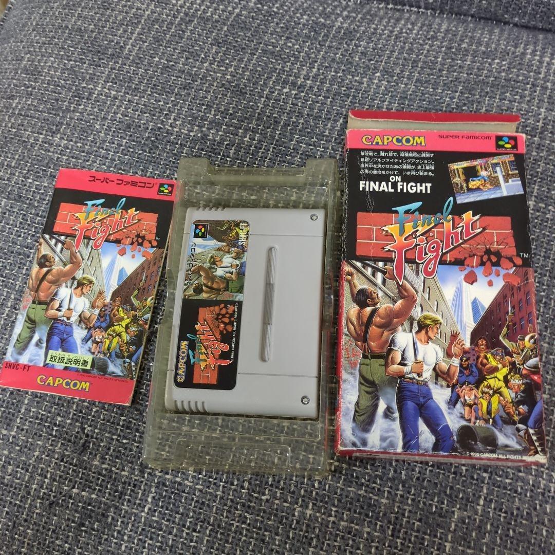 USED Final Fight w/box manual Nintendo Super Famicom SFC USED Final Fight w/box manual Nintendo Super Famicom SFC