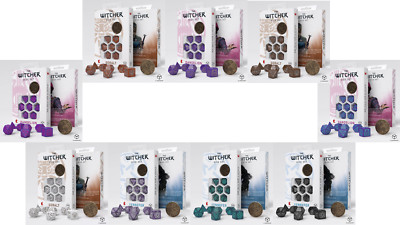 Q-Workshop - The Witcher Dice Set (select from the List) (Witcher RPG)