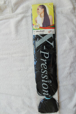 X-pression Ultra Braid Hair Extension - ORIGINAL - Braids, Rastas, Cornrow, Bulk