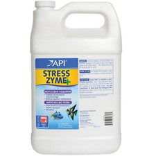 API Stress Zyme 1 gallon Consumes Sludge for Clean Marine  Freshwater Aquariums