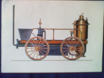 Ansichtskarte Braithwaites und Ericssons Lokomotive ''Novelty'' 1829 - 1986 m.Brfm