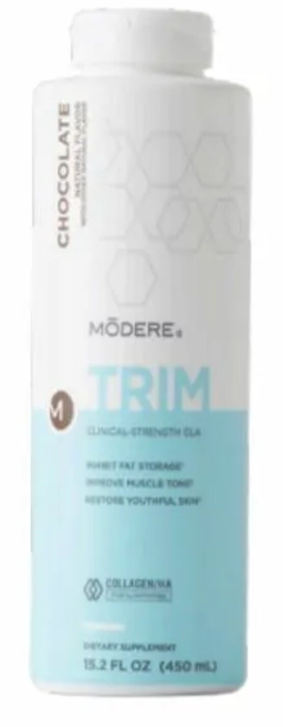 MODERE Trim Chocolate Collagen Dietary Supplement, 15.2 fl oz Sealed