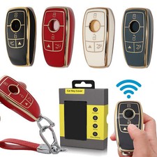 Smart Car Key Fob Case Cover For Mercedes Benz A B C E S G Class Gla Glc Gle Gls