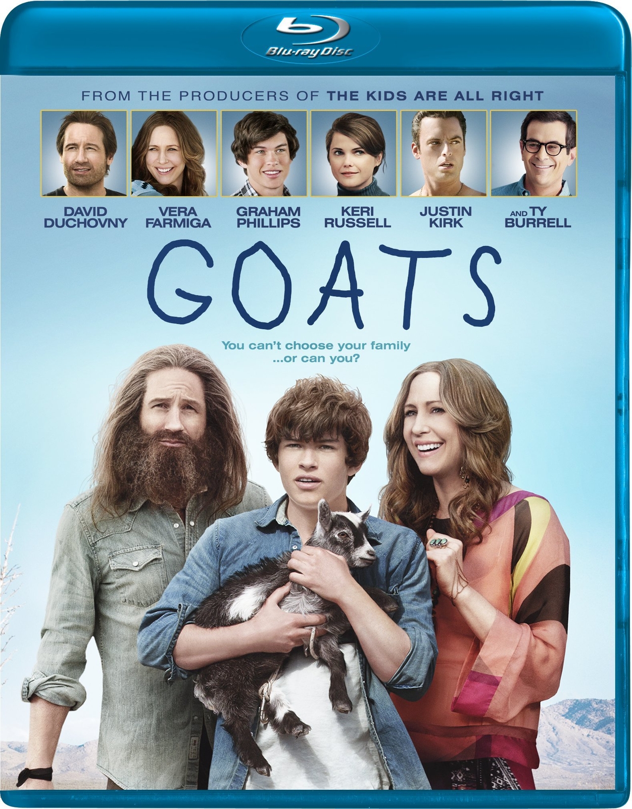 Goats (Blu-ray) Dakota Johnson Vera Farmiga Ty Burrell Justin Kirk