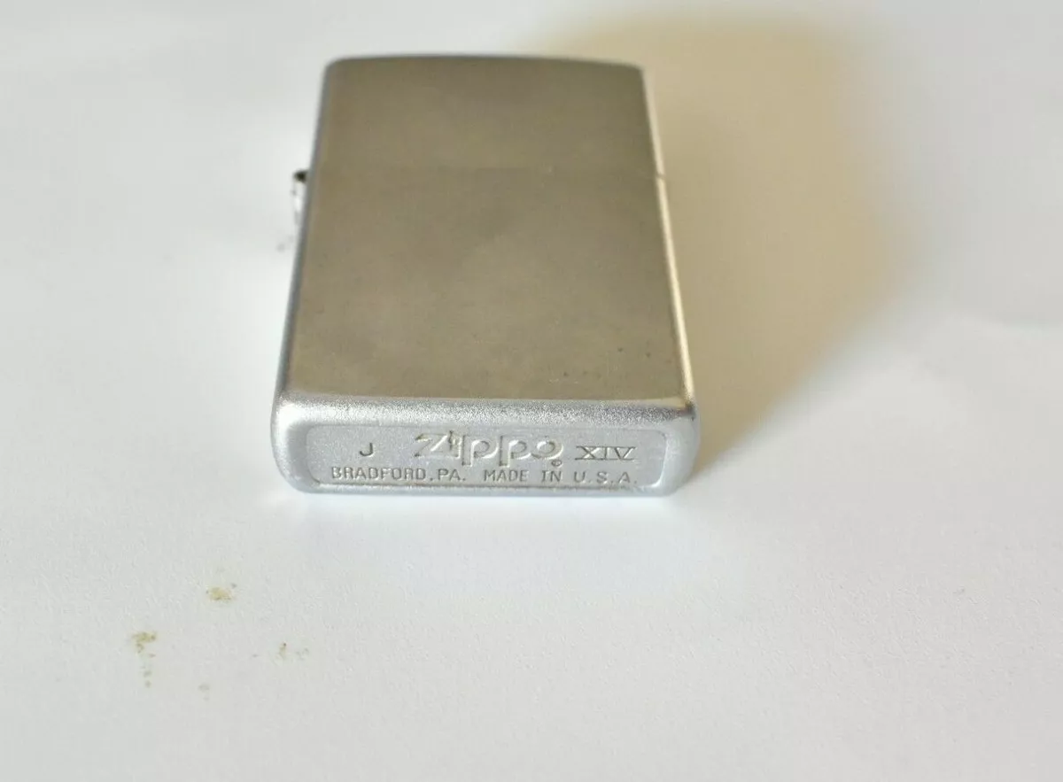 Vintage Zippo Lighter Bradford PA. Made In U.S.A XIV Collectible