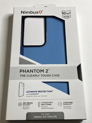 Nimbus9 Phantom 2 Case for Samsung S21 Ultra 5G - Pacific Blue
