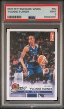 2017 Rittenhouse WNBA Yvonne Turner Rookie PSA 9 Phoenix Mercury Nebraska