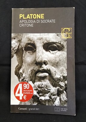 Sokrates Kriton Apologie - Platon - Garzanti 2014 - Griechischer Text auf der Vorderseite