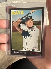 2019 Topps Heritage Black (PR=50) #219 Jesus Sucre Tampa Bay Rays /50
