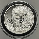 Golden Eagle Ultra Cameo Proof Samoa Coin 1 Troy Oz .999 Fine Silver Round Medal