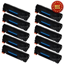 10 Pack For HP CE285A 85A LaserJet Pro P1102 P1102w M1132 M1212nf M1217nfw Toner