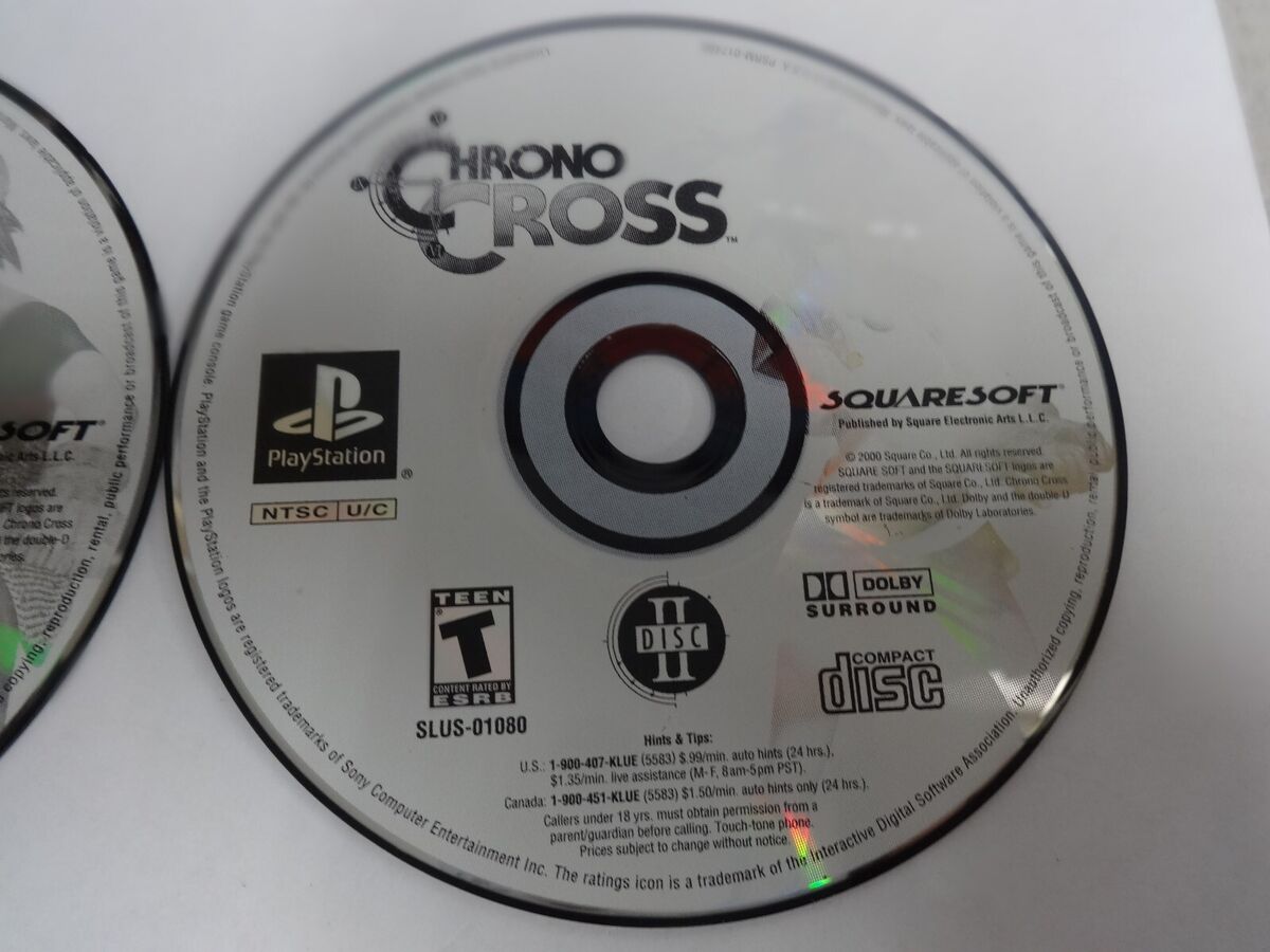 Chrono Cross - Playstation 1 - PS1 - PS2 - PS3