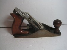 VINTAGE SHELTON No.9 WOOD PLANNER, HANDHELD, MADE IN USA, 9-1/2"