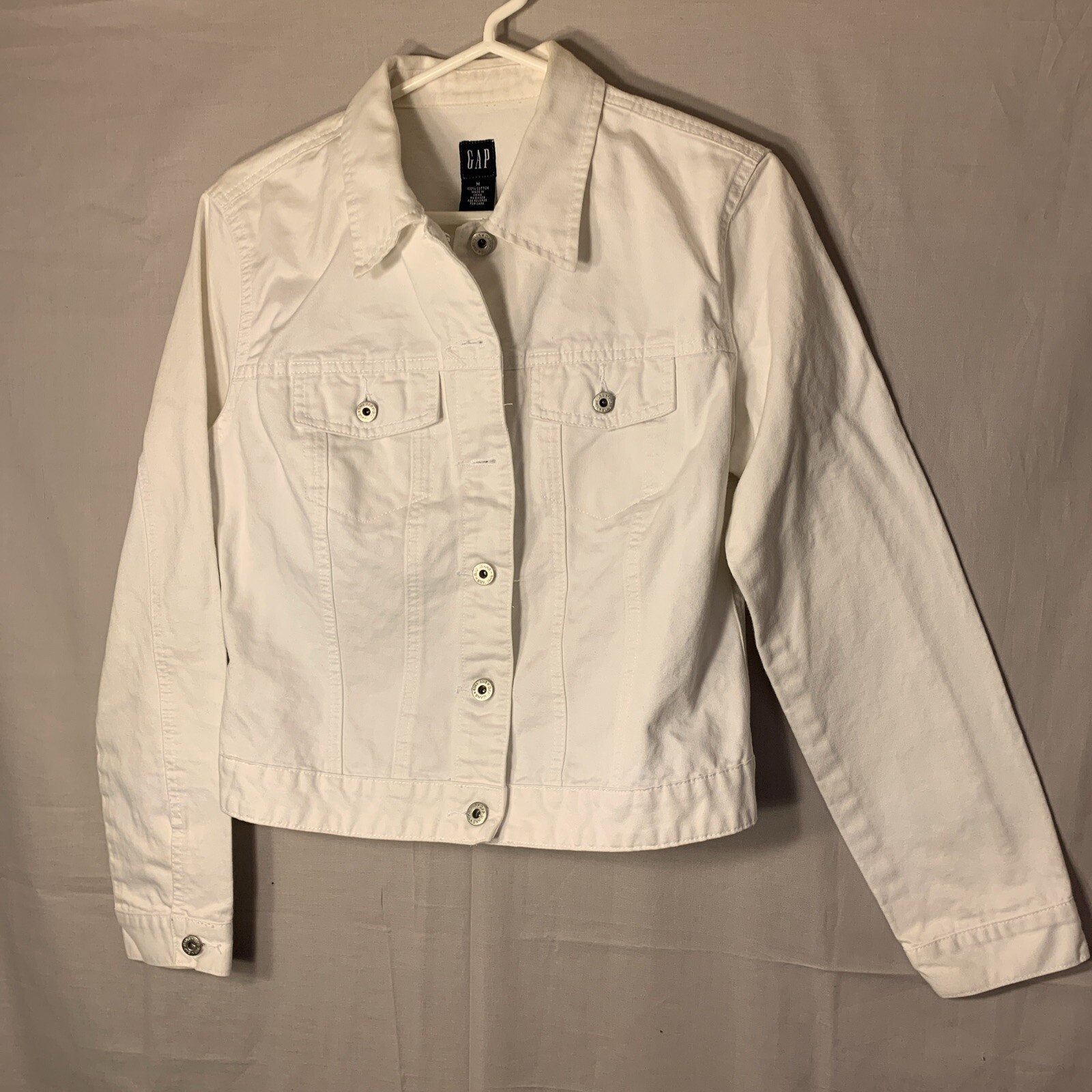 Gap White Denim Jacket - image 6