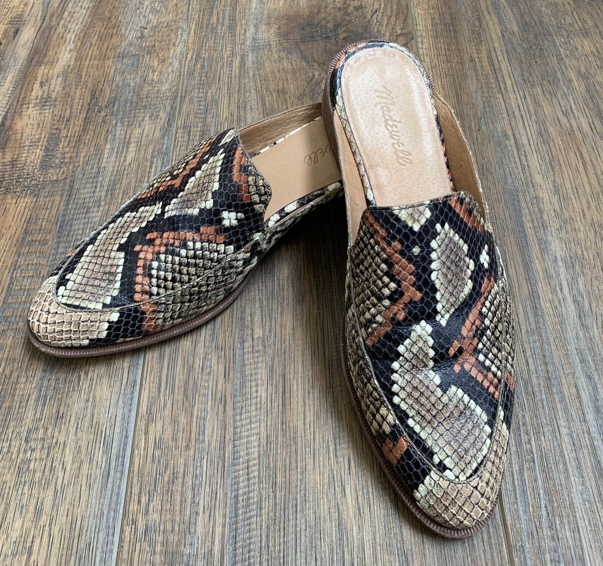 Madewell Frances The Frances Loafer Mule In Leather Madewell