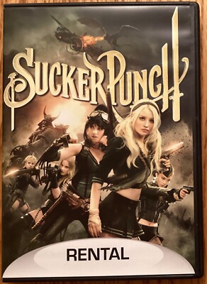 Sucker Punch DVD, Emily Browning, Abbie Cornish, Jena Malone, Vanessa Hudgens