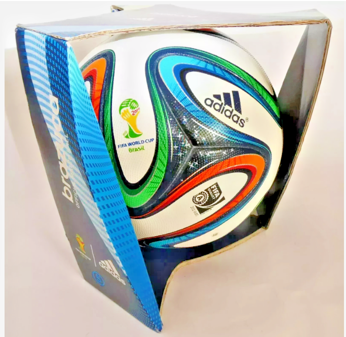 Official Adidas Brazuca 2014 FIFA World Cup Soccer Ball (Size 5