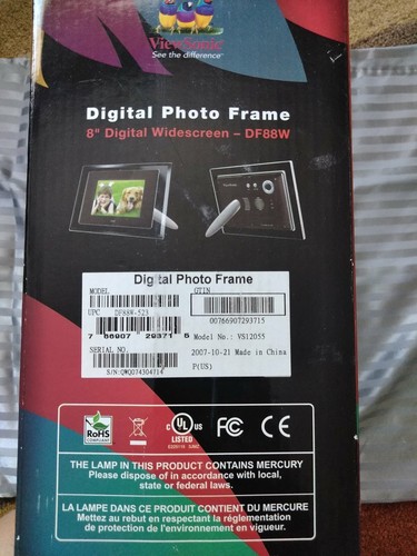 8" Digital Photo Frame - Picture 2 of 5