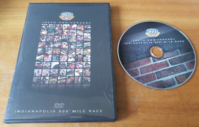100th Anniversary: Indianapolis 500 Mile Race (DVD, 2011) indy motorsports RARE