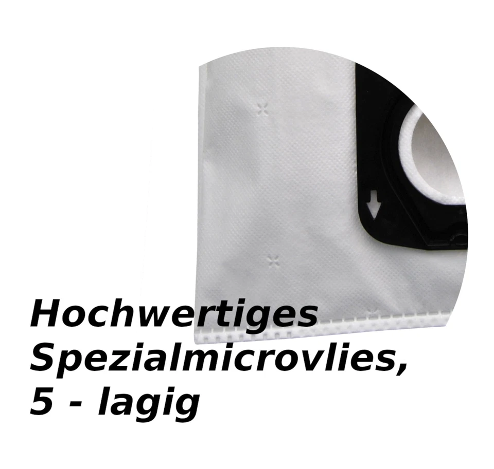 5 Staubsaugerbeutel geeignet Rowenta RO 3950 > 6499 Silence Force Compact Power - Bild 4 von 4