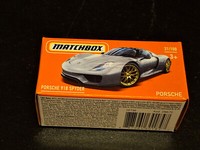 Matchbox Power Grabs: Porsche 918 Spyder Ovp