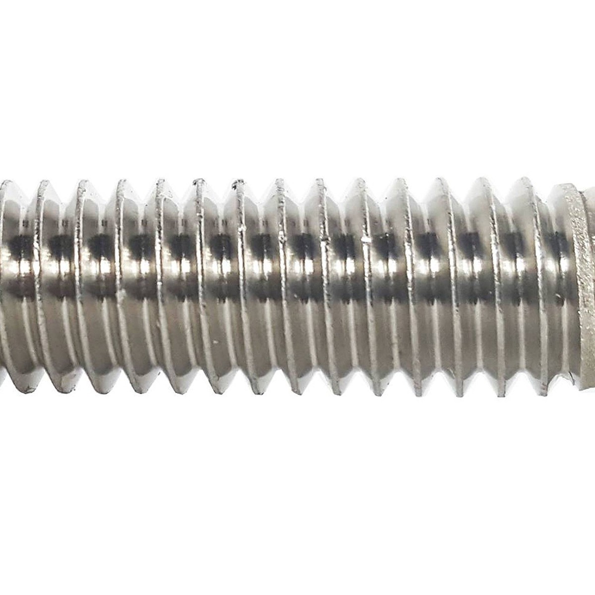 1/2 X 5 Inch 304 Stainless Steel Bolts With Nuts & Washers - 18-8 Hex Head Full Thread Tap Bolts (10 Pack)