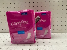 Carefree Liners Regular 54 X 2 Pack 108 Total