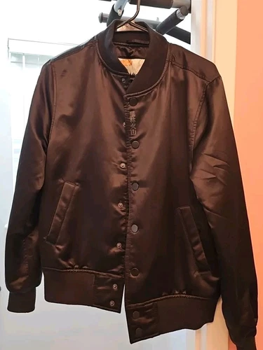 Street Fighter V Ryu Jacket  Satin Bomber Coat Capcom X Small image 2