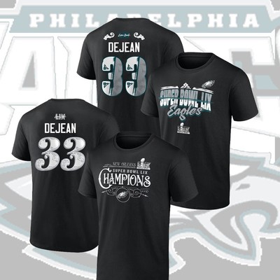 Philadelphia Eagles Super Bowl LIX Cooper DeJean #33 Name & Number  Player