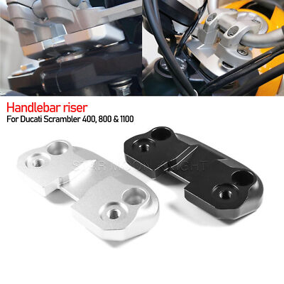 Handlebar Riser Clamp For Ducati Scrambler 1100 Scrambler 400 800 Risers Adapter