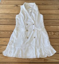 Maeve By Anthropologie NWT $148 Women’s Sleeveless Button Front Dress Size S T9