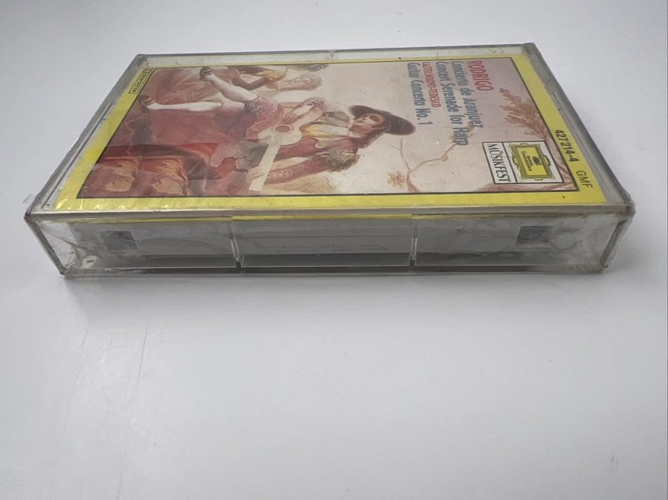 Rodrigo Concierto de Aranjuez guitar concerto no. 1 Cassette 1966 Serenade Harp - Image 4 of 4