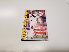 Calendario de bolsillo de béisbol RS20 Boston Red Sox 2000 MLB - Coca Cola (Martínez)