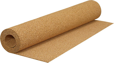 72000Q Natural Cork Underlayment Roll - 200 Sq. Ft. - 6mm Thick, 4x50 Ft.