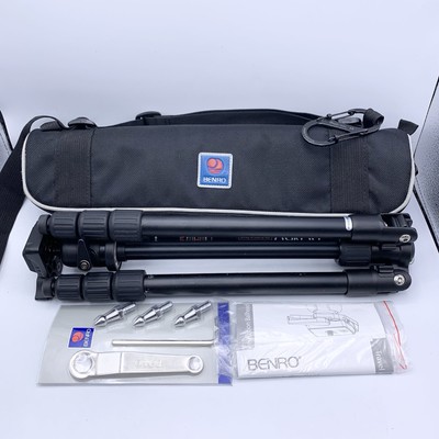 Benro A-0680T Travel Angel Aluminum Tripod W/BH-00 Ballhead, Case, Tools, Manual