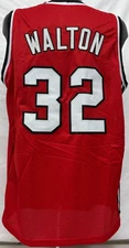 Bill Walton Unsigned Custom Red Player Jersey Size L