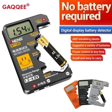 ✨Battery Tester Checker Universal Battery Tester for AA AAA C D 9V 1.5V✨Small V✨