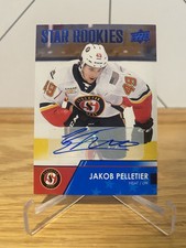 2021-22 Upper Deck AHL - Jakob Pelletier - Star Rookies Autograph - #123