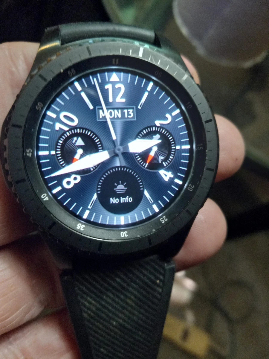 Unlocked Samsung Gear S3 Frontier Stainless Steel Case Smart