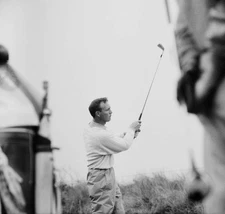 American golfer Arnold Palmer competing 1961 Open Championship Ro- 1961 Photo 2